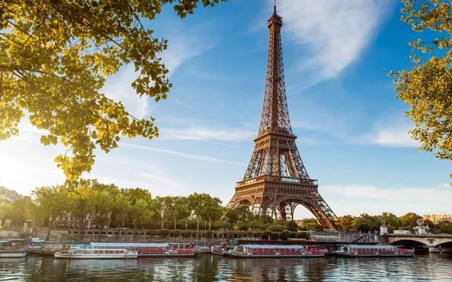 Eiffelturm und Paris