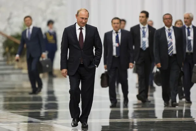 El presidente de Rusia está con el pueblo. descargar