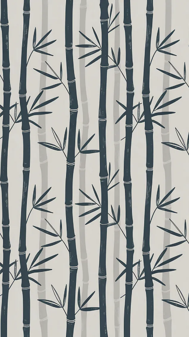 elegantti bambukuvio vaalealla taustalla lataa