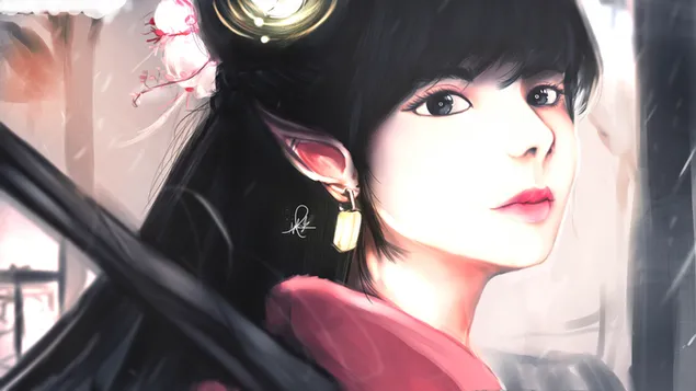 エルフの戦士 4K 壁紙