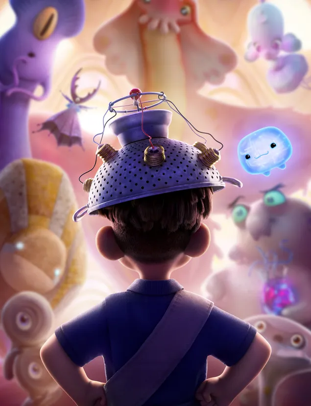 Plakat za animirani film Elio 2025 4K pozadina