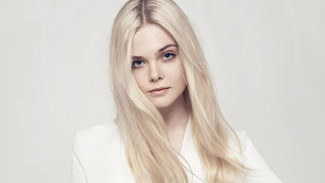 Aisteoir blonde Meiriceánach ‘Elle Fanning’ íoslódáil