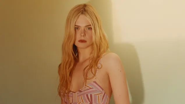 elle fanning | net-a-porter shoot download