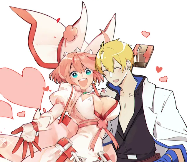 Elphelt X Ky Kiske HD achtergrond