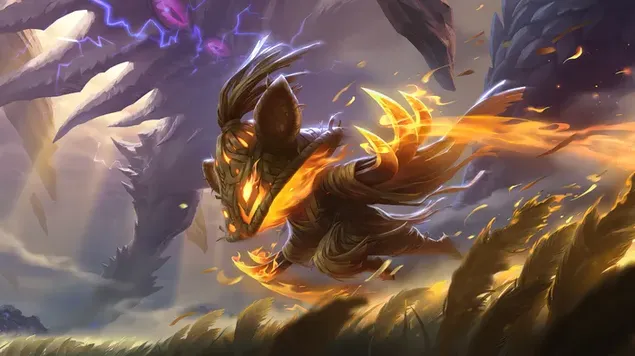 Ember Monk (Bandle City) — League of Legends (LOL) 4K fona tapete