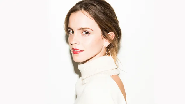 Emma Watson - Model Amerika yang Cantik 4K kertas dinding