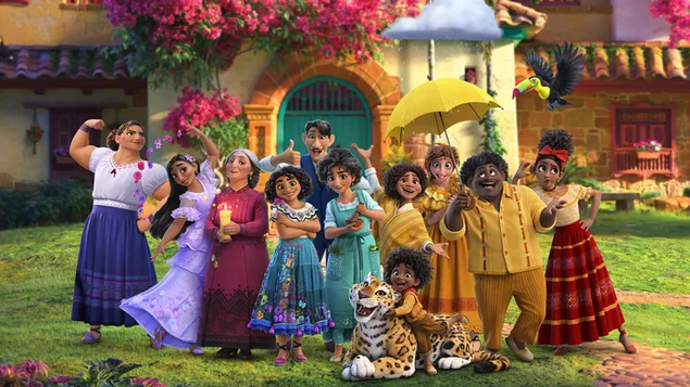 Encanto 2021 Película de Disney 4K fondo de pantalla