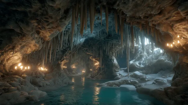 Chong Man Zhong Ru Shi He Bo Guang Lin Lin Shui De Mi Ren Bing Dong  Xia Zai