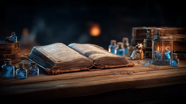 buyulu kitap ve iksirler indir