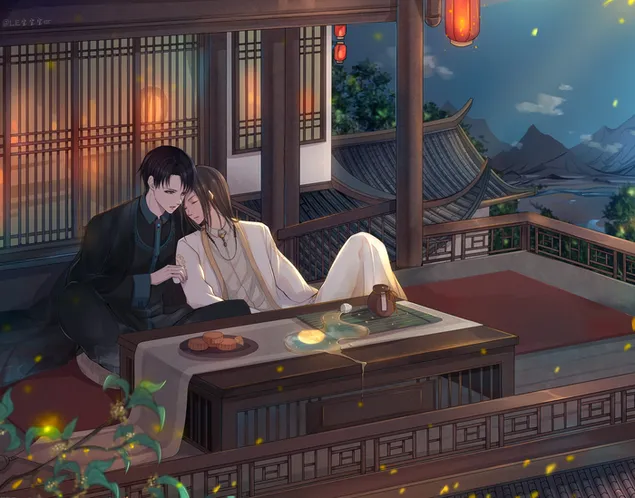  Eren Yeager and Levi Ackerman - Attack On Titan 2K wallpaper