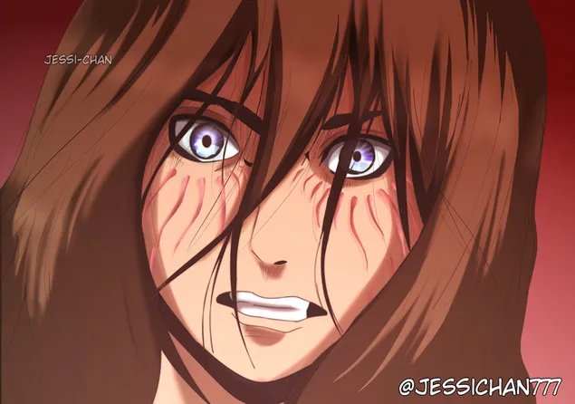 Erenas Yeageris – Ataka prieš Titaną 2K ekrano užsklanda