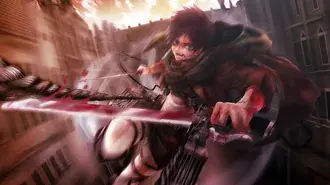 Eren Yeager, Atacul pe Titan 4K imagine de fundal
