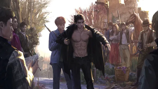 Seguaci di Eren Yeager: Attack on Titan 4K sfondo