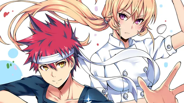 Erina and Soma 4K wallpaper