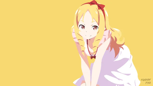 Eromanga Sensei - Elf Yamada (vektor) 2K bakgrunn