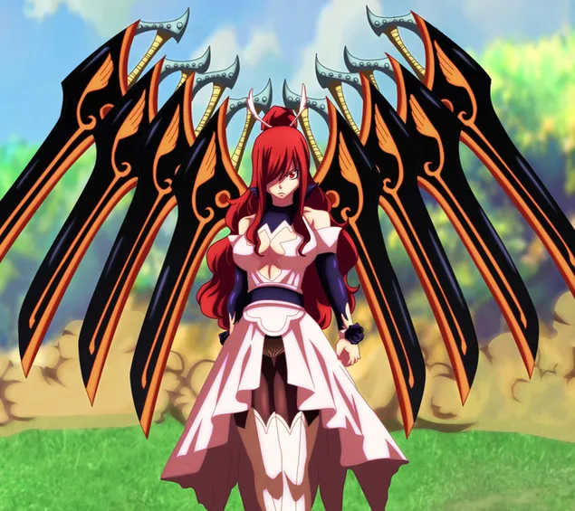 Erza Scarlet Ataraxia Armor HD 壁纸