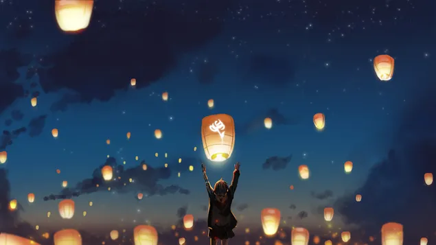 Eternal Japanese Lanterns