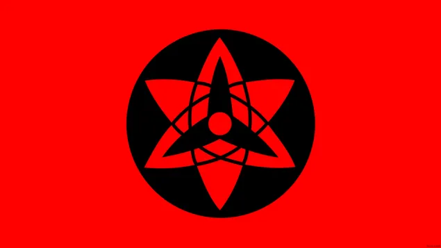 Eternal mangekyou sharingan red font