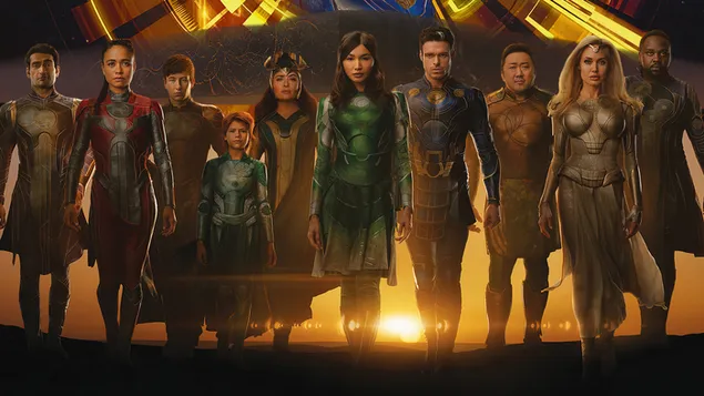 永恆族 2021 4K 壁紙