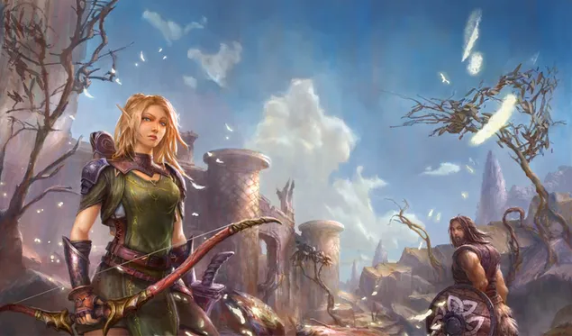 永恒：最后的独角兽 8K 壁纸