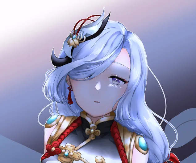 Eula - Genshin Impact 2K тапет