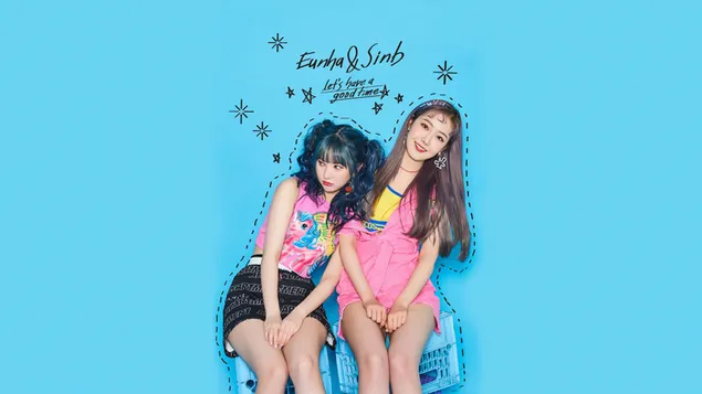 GFriend (K-pop Band) 的 Eunha & SinB 4K 壁紙