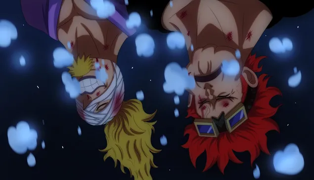 Eustass Kid 和 Killer 都殴打 2K 壁纸