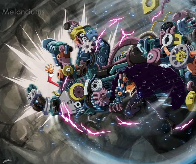 Hình nền Eustass Kid Punk Gibson 2K