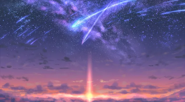 Evening Comet Falling