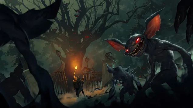 evershade stalker (legends of runeterra) - league of legends (lol) zavantazhiti