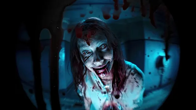 Evil Dead Rise skräckfilm 4K bakgrund