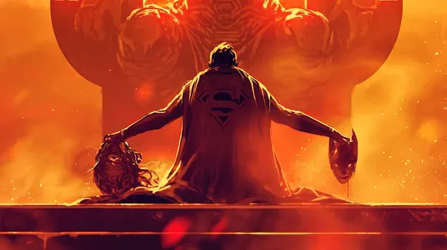 Evil Superman DC Comics 4K wallpaper