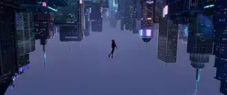 흥미진진하고 액션이 가득한 애니메이션 영화 스파이더맨 인 투 스파이더 2편 4K 배경화면