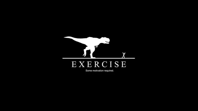 Hình nền Tập thể dục với khủng long HD