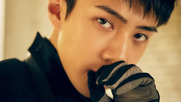 EXO Sehun בצילומי אלבום אובססיה 4K טפט