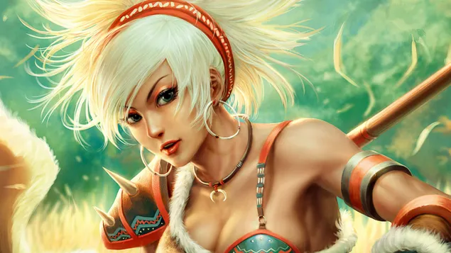 EXOTIQUE: el personatge CG més bonic del món 2K fons de pantalla