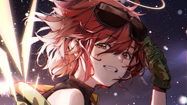 Exusiai – Arknights (anime videojáték) 4K háttérkép