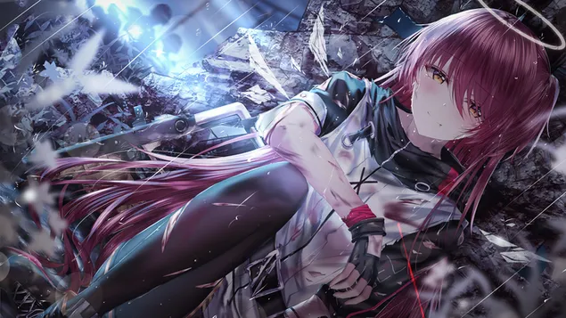 Exusiai | Arknights [Anime-videospil] 4K baggrundsbillede