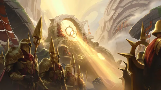 Auge des Ra-Horak (Legends of Runeterra) - League of Legends (LOL) 4K Hintergrundbild