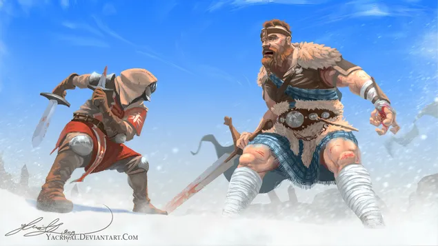 Páipéar balla Aghaidh Off - Chun Honor2K