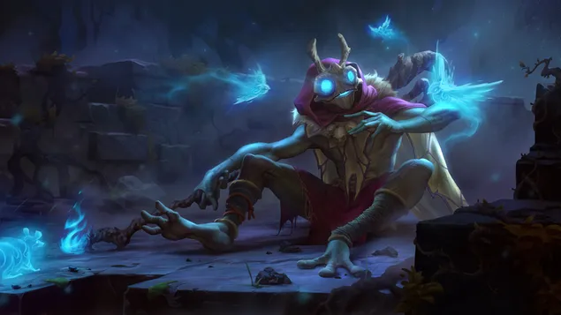 Znikająca ikona (Legends of Runeterra) — League of Legends (LOL) 4K tapeta