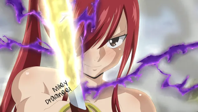Fairy Tail - Erza Scarlet Dragon Slaying Sword download
