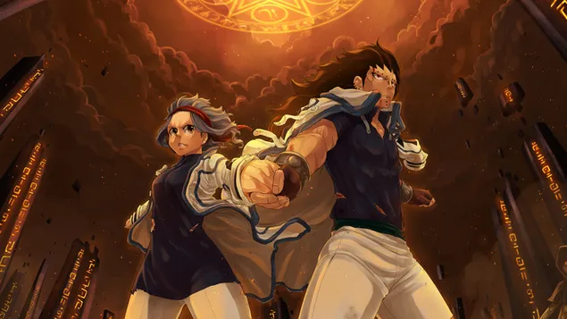 fairy tail - levy mcgarden e gajeel redfox scarica