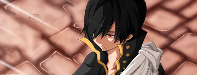 Fairy Tail - De keizer Zeref 2K achtergrond