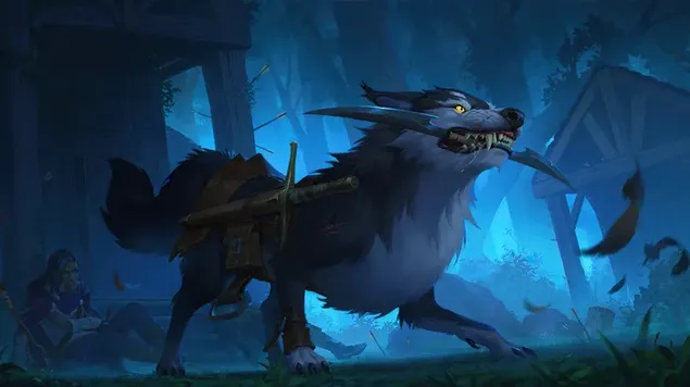 Tapeta Verný vlčiak (Demácia) | League of Legends (LOL) 4K