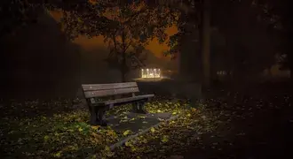 Pad u noć 4K pozadina
