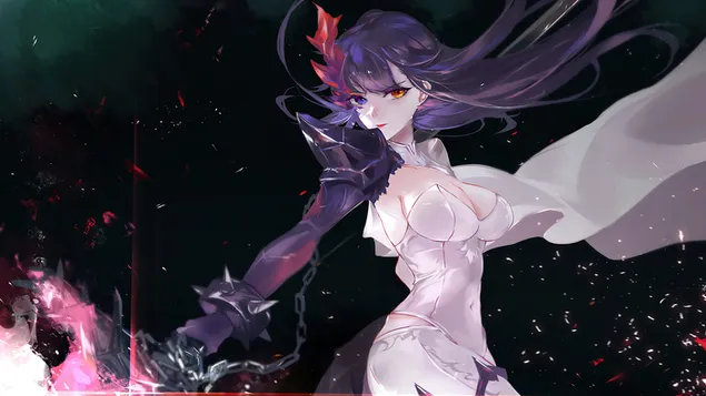 Fallen 'Cecilia' - Epic Seven (Anime Video Game) 4K 壁紙