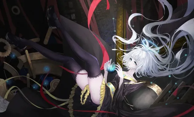 Fallende 4K bakgrunn