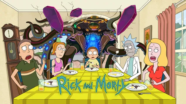 Familie Rick und Morty