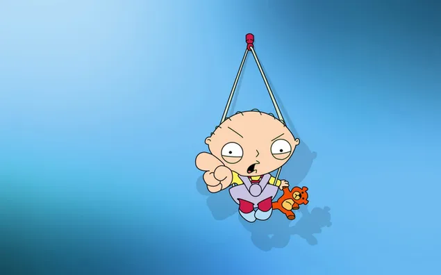 شخصية كرتونية Family Guy مؤذية Stewie 2K خلفية